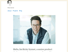 Tablet Screenshot of itsricky.com